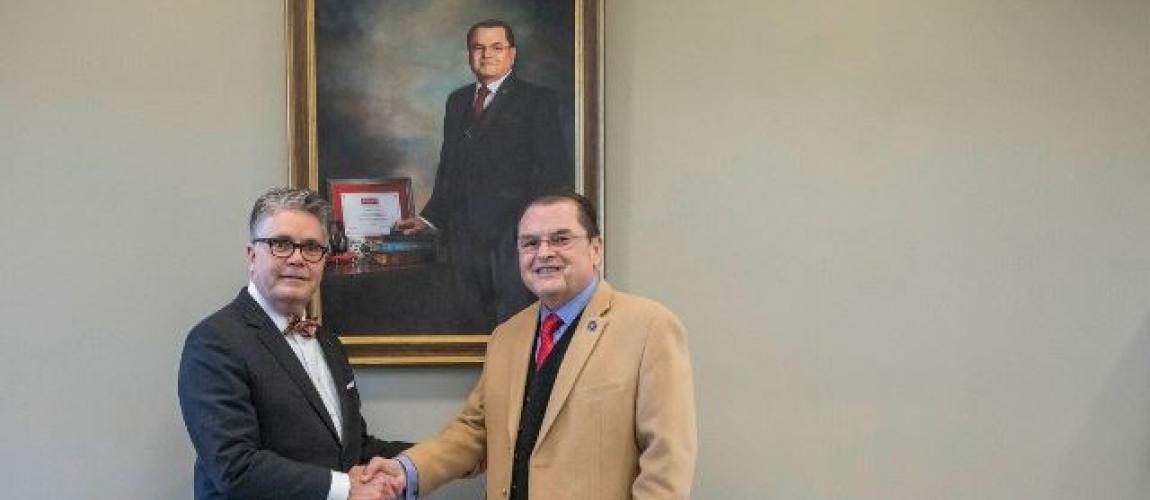 Portrait of Dr. Stephen C. Scott Unveiled at Campus Named in His Honor