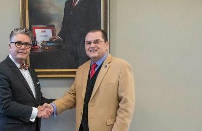 William Branson, Artist; Dr. Stephen C. Scott Wake Tech President Emeritus