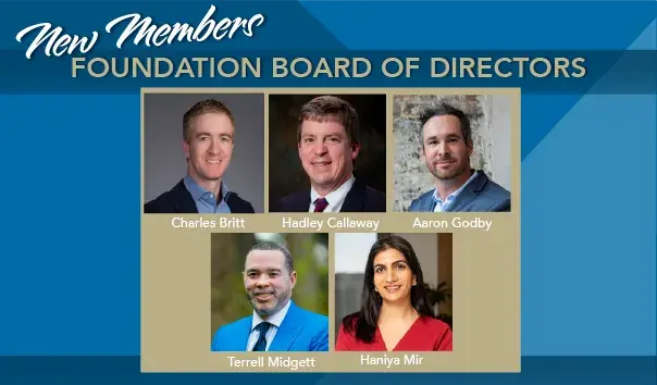 Foundation Board of Directors Adds Five Members