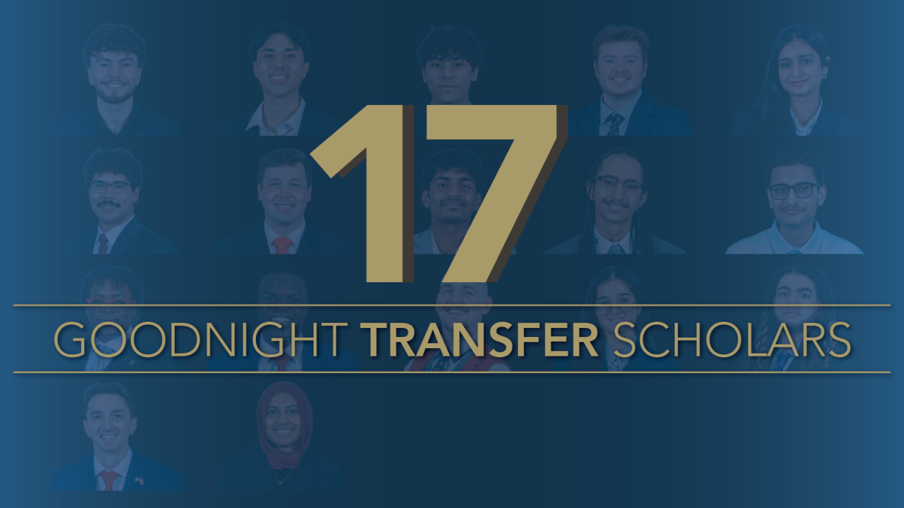 College Celebrates 17 Students Named Goodnight Transfer Scholars at N.C. State