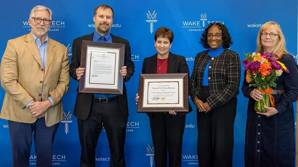 College Receives State Auditor's Award of Excellence
