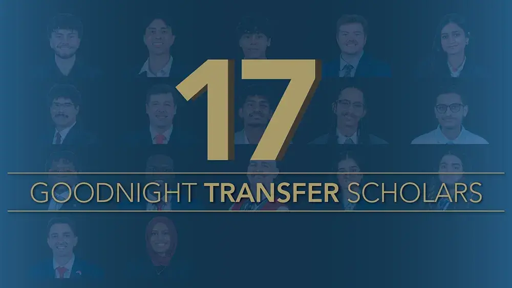 College Celebrates 17 Students Named Goodnight Transfer Scholars at N.C. State
