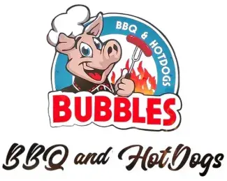 Bubbles BBQ and Hot Dogs logo