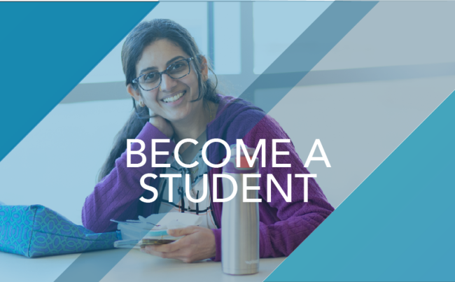 Become a Student graphic