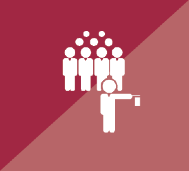 Leadership training graphic