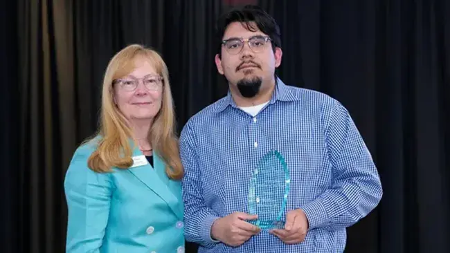 William Guevara was named Wake Tech's 2024-25 Student of the Year.