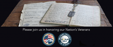 Please join us in honoring our Nation's Veterans