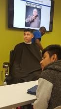 Middle Schoolers and Barbering