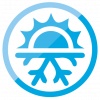 Air Conditioning, Heating, and Refrigeration Technology Icon